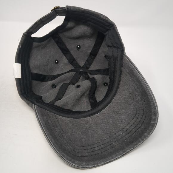 Just One More Game Slideback Hat Gray One Size Adjustable 6 Panel - Picture 7 of 9